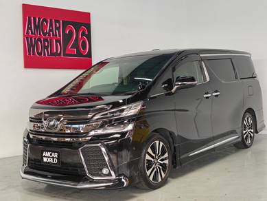 Toyota VELLFIRE 2.5 ZG JBL SUNROOF PILOT SEAT FULL