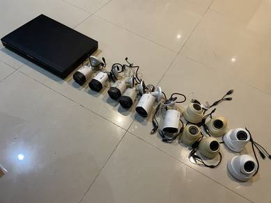 CCTV cameras with Decoder 4TB. box included