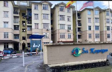 MURAH & FULLY FURNISHED Sri Kayangan Apartment Ukay Perdana