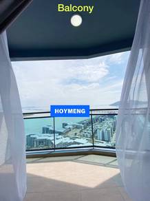Seaview Waterside Residence Fully Furnished 2 Carpark Gelugor