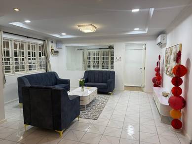 Fully Furnished Jalan Song  Tabuan Height Double Storey Semi Detached