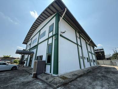 Demak Laut Detached Warehouse For Rent, Build up 8760 sqft, Sejingkat