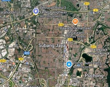 4.5 acre Commercial Land @ Subang Main road frontage