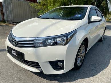 TOYOTA ALTIS (A) for Rent klang valley