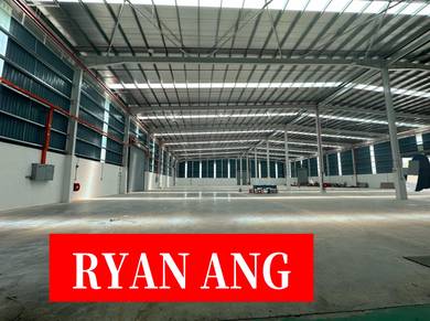 Detached Factory For Rent At Penang Bukit Minyak Condition Good