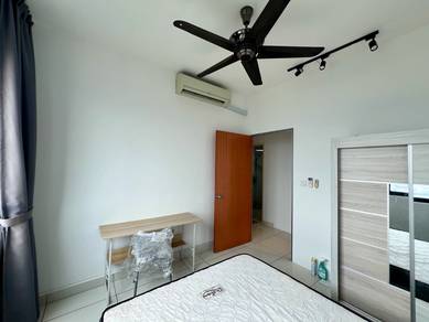 Parc 3 Condo Fully Furnished Room For Rent with Wifi Facing Pudu Park