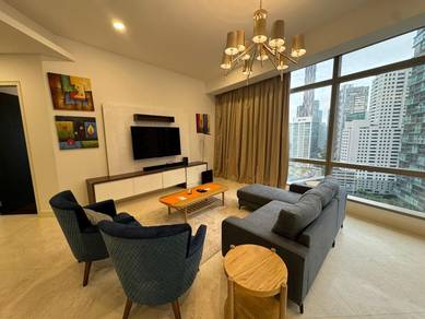 2 plus 1 bedrooms fully furnished Banyan Tree KLCC Kuala Lumpur