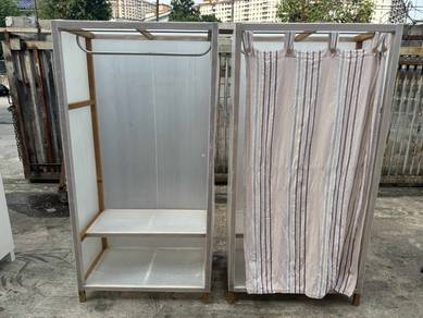 (IKEA) 3x6ft Almari Baju Open Wardrobe Cupboard Ra