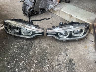 BMW 3 series f30 bumper LCI headlamp headlight