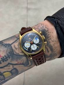34mm 1970s Gold Plated Tissot Seastar Chronograph