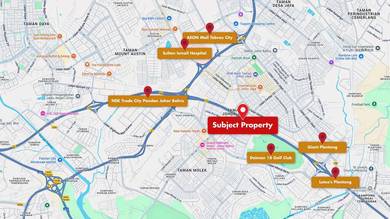 2 Storey Terrace Shop Lot, Taman Johor Jaya, Johor Bahru, Johor