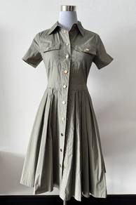 Cotton dress office or casual size M (Like new)
