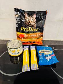 Cat food wet & kibbles (Sealed)