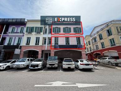 Triple Storey Corner Shoplot at Marina Phase 2, Miri
