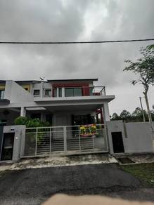 Krubong 2sty Terrace House CORNER LOT 55x70 Freehold 4room 3bath Bare