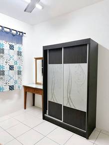 [FULLFURNISH🌈FRIDGE+WASHER KITCHENCABINET LRT ] PPA1M Bukit Jalil
