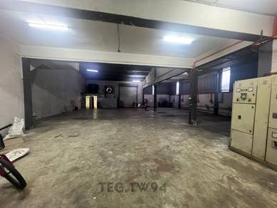 200amp 1.5 Sty Light Industrial Factory With Cf @ Klang Utama For Rent