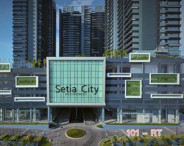 Renovated 3 Bedroom Unit Setia City Residences, Setia Alam For Rent