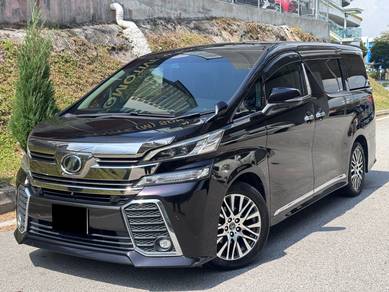 Toyota VELLFIRE 2.5 ZG (A) ORI MIL /ANDROID PLAYER