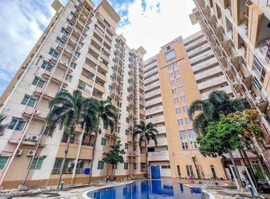 【Full Loan/LPPSA】Vistaria Apartment 3R2B 1CP | Puchong ✅ No Need❌10%DP