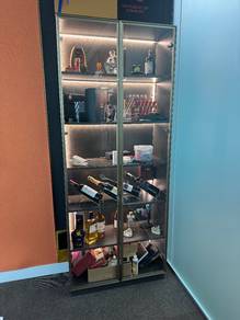 kabinet simpanan berpintu kaca,glass doors cabinet