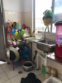Tingkat 1 - University Apartment 1 (UA1) @ Jalan UMS - Boleh Full Loan
