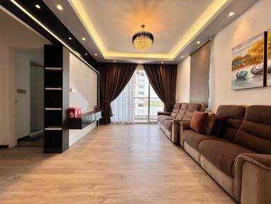 Prima Bintawa Apartment Fully Furnished For Rent, Facing River