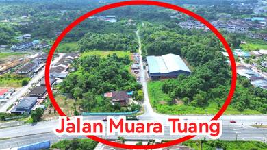 98 Points Land (Suitable for Warehousing Purposes) Muara Tuang