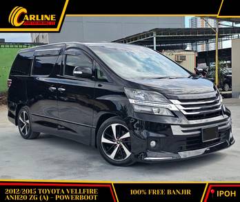 Toyota VELLFIRE 2.4 Z G-EDITION FACELIFT (A)
