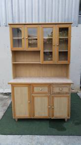 YD03H Almari Dapur 4 Feet Portable Kitchen Cabinet