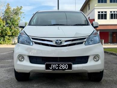 Toyota AVANZA 1.5 G (A) OTR CASH 26K