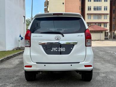 Toyota AVANZA 1.5 G (A) OTR CASH 26K
