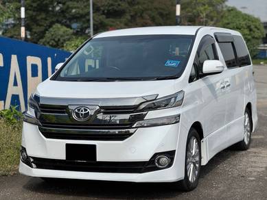 Toyota VELLFIRE 2.4 ZG FACELIFT (A) P/BOOT 2P/DOOR