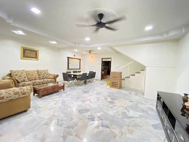 DEKAT LRT ALAM MEGAH-Double Storey House Taman Bunga Negara Shah Alam