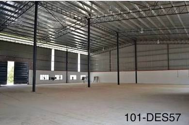 FACING FRONTAGE Pandamaran Warehosue 30500sf For Rent Available August