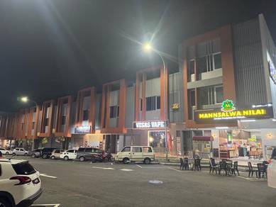 Bandar Baru Nilai 🔥 Uni Square Brand New Ground floor Shop for rent