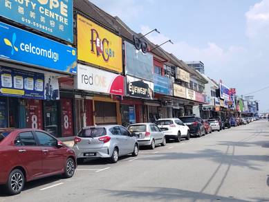 1400sf DOUBLE STOREY SHOPHOUSE opposite STORE KAMUNTING