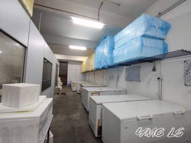 Pandamaran, Klang - 1.5 Storey Link Factory  For Rent