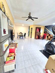 puteri wangsa double storey terrace house ulu tiram desa Cemerlang