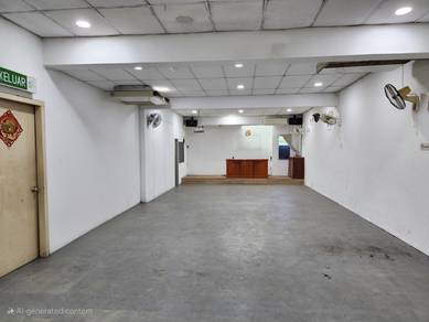 BATU BERENDAM / Merdeka Permai -1ST FLOOR SHOP FOR SALE ( NEGOTIABLE)