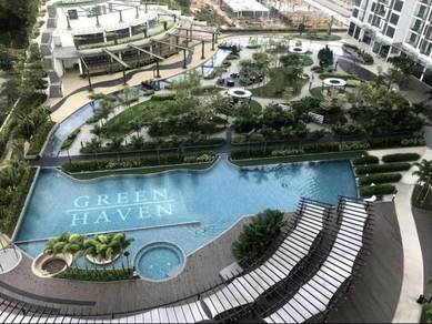 Green Haven Apartment @ Permas Jaya Studio Unit Furnished