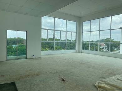 Facing Main Road New Phase Double Storey Factory Bemban Melaka Tengah