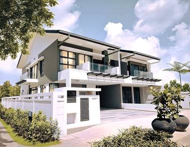 Nilai ! 399K Only Double Storey Freehold 25x80