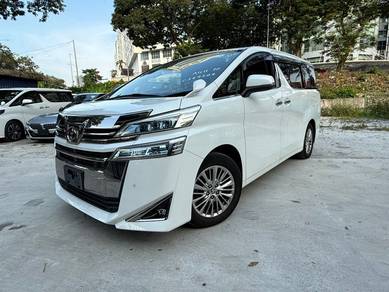 Toyota VELLFIRE 2.5 V Spec Power door Boot