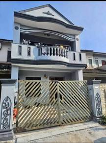 Full loan nice tmn pulai indah double storey terrace house universiti