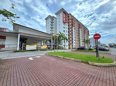 【Booking 1K✅】Pangsapuri Seri Jati Setia Alam Freehold 830sqft 100% loa