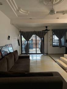 Full loan nice tmn pulai indah double storey terrace house universiti