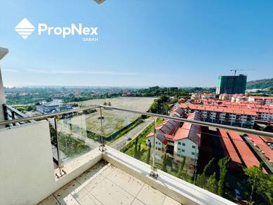 Fully Furnished Seaview Corner High floor Palm Condo Kinarut For Rent