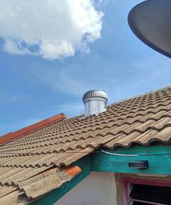 Hilangkan Bahang/Bau Hapak Dgn Turbine Ventilator
