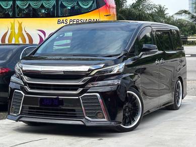 Toyota VELLFIRE 2.5 Z G EDITION (A) full loan